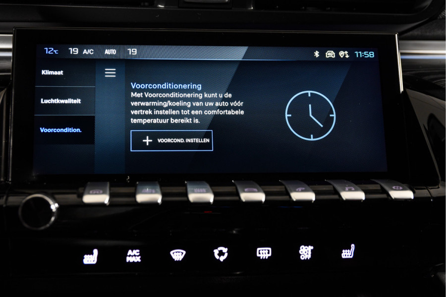 Peugeot 508 1.6 180 PK HYbrid 225 GT | Dig. Cockpit | Adapt. Cruise | Focal Sound | Memory-stoel | Stoelverw. | Camera+Night Vison | Elek. Klep | NAV+App. Connect | ECC | LM 19" |