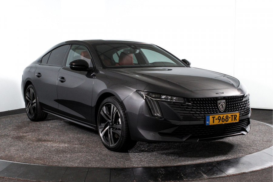 Peugeot 508 1.6 180 PK HYbrid 225 GT | Dig. Cockpit | Adapt. Cruise | Focal Sound | Memory-stoel | Stoelverw. | Camera+Night Vison | Elek. Klep | NAV+App. Connect | ECC | LM 19" |