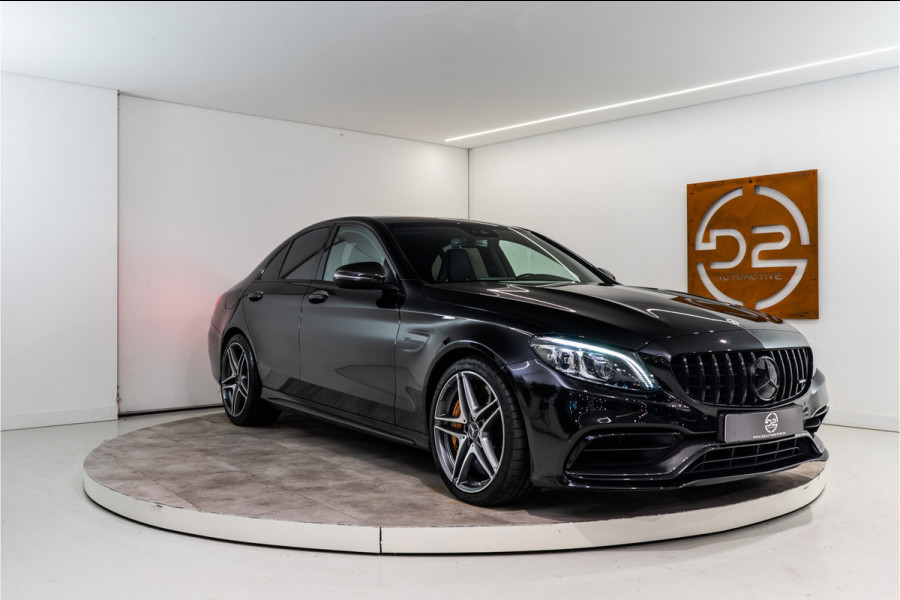 Mercedes-Benz C-Klasse AMG 63 S Premium+ 510PK Facelift | Kuip | Burmester | Keramisch | Pano | Kleppen | 12 MND Garantie