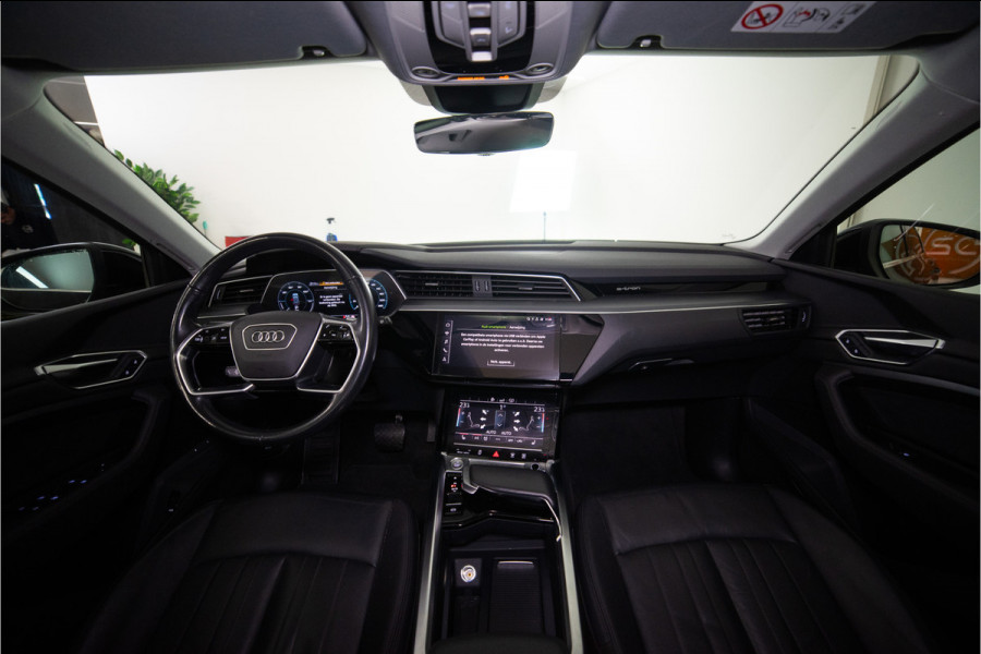 Audi e-tron 50 Quattro 71 kWh 313PK NL AUTO+NAP | Pano | LED | Memory+Leder | Luchtvering | Incl. BTW | 12 MND Garantie