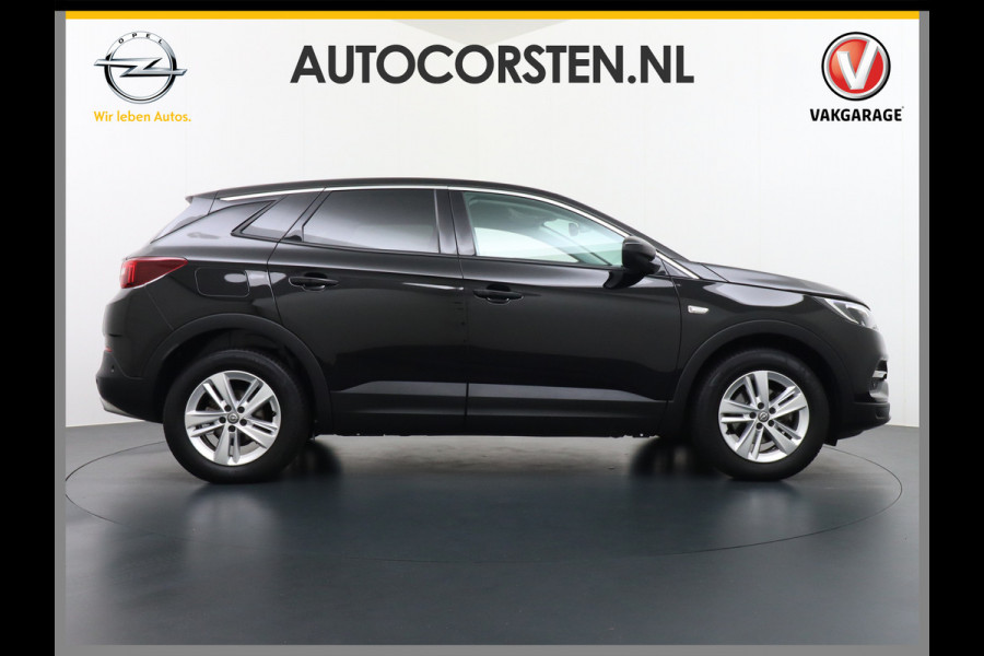 Opel Grandland X T131PK AUT-8 Apple Carplay Android Auto Navi Ecc Pdc Autom.AchterklepAGR-Stoel Cruise Control Keyless LaneAssist DAB Bluetooth Connected Led Licht-Regensensor Business Executive 1ste Eigenaar 1300 kg trekvermogen 39.000 nieuw!