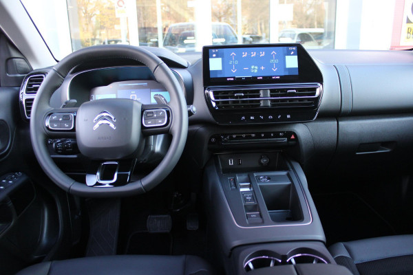 Citroën C5 Aircross 1.6 225PK PLUG-IN HYBRID C-SERIES AUTOMAAT | NAVIGATIE | ACHTERUITRIJ CAMERA | DODEHOEKDETECTIE | APPLE CARPLAY/ANDROID AUTO |  CLIMATE CONTROL | DAB RADIO | CRUISE CONTROL | VERSTELBARE ACHTERSTOELEN | LANE-ASSIST | NIEUWE AUTO! |