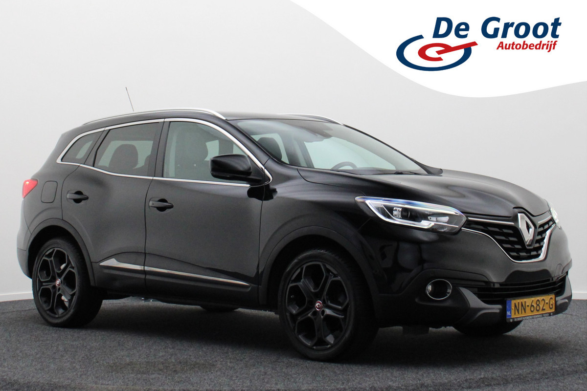 Renault Kadjar 1.2 TCe Intens Leder/Stof, Climate, Camera, Cruise, Navigatie, Bluetooth, Trekhaak, 19''