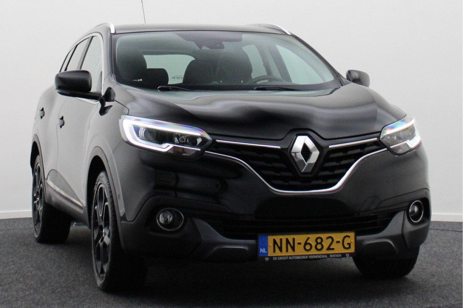 Renault Kadjar 1.2 TCe Intens Leder/Stof, Climate, Camera, Cruise, Navigatie, Bluetooth, Trekhaak, 19''