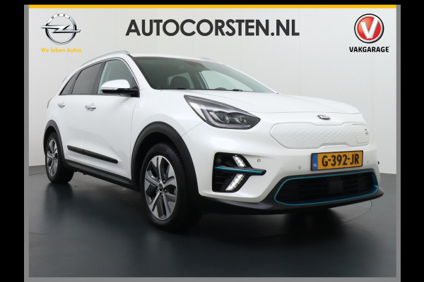 Kia e-Niro 64kWh Leder AppleCarplay/Android Auto Adaptive Cruise Control Camera Soundsystem JBL® LED koplampen 3D-Navi LMV 17" ECC Lane Ass Bluetooth Regen-Lichtsensor Connected-Services DAB Dode-HoekSensor Multi-Media Privacy Glas 1e Eigenaar ruim 45.000 nieuw ! Orig.NL se auto