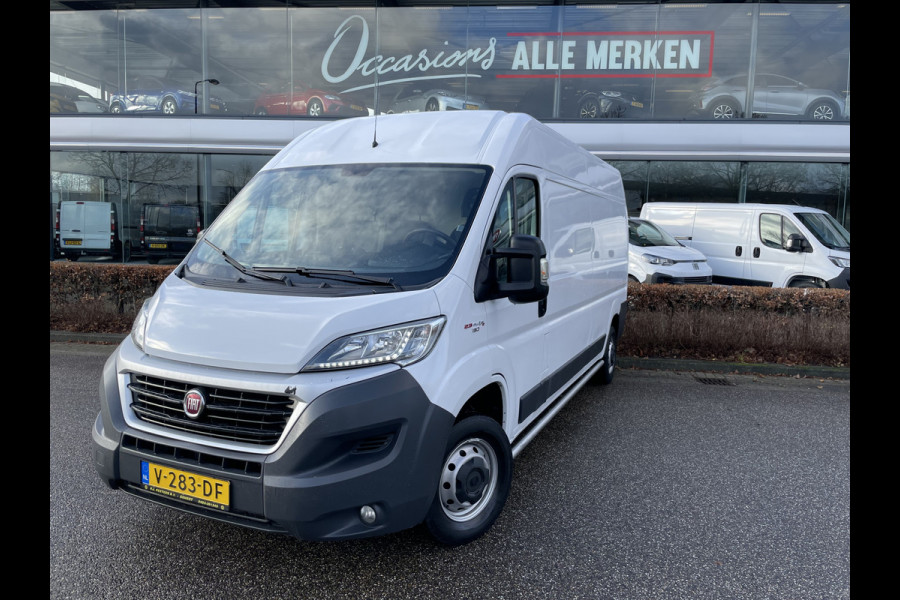 Fiat Ducato 33 2.3 MultiJet L3H2 Clim. control - Cruise control - Parksensoren achter - Navi full map - radio/tel/bluetooth - A-uitrijcamera - multifunctioneel stuurwiel - Trekhaak - 2 zitpl. RV - Zijschuifd.R - Tussenschot  ideaal voor bus camper /verkeerd in goede staat