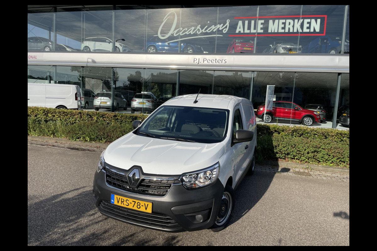 Renault Express 1.5 dCi 75 Comfort Airco - Cruise control - Park.Sensoren -A - USB/AUX/Bluetooth - MF Lederen stuurwiel -  CD+AB - Ramen E-VZ - Spiegels E-V+V - Zijwand Bet. - Laadvloer - Tussenschot V - Zijschuifd. R