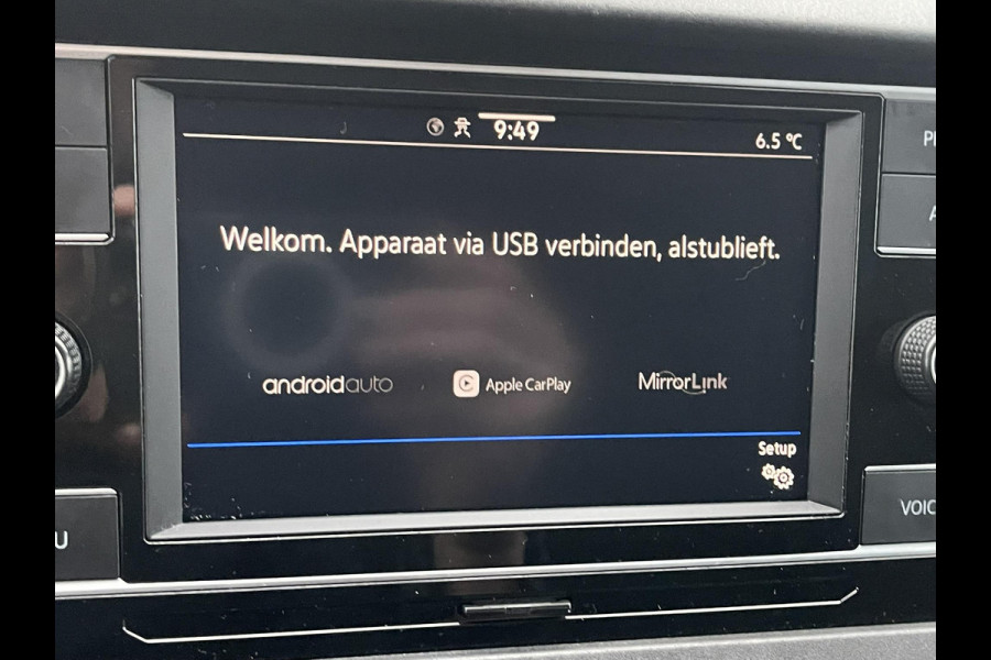 Volkswagen Transporter 2.0 TDI L1H1 26 Economy Business 90pk SCI  Trekhaak | Apple Carplay | Airco | Gestoffeerde laadruimte | Parkeersensoren