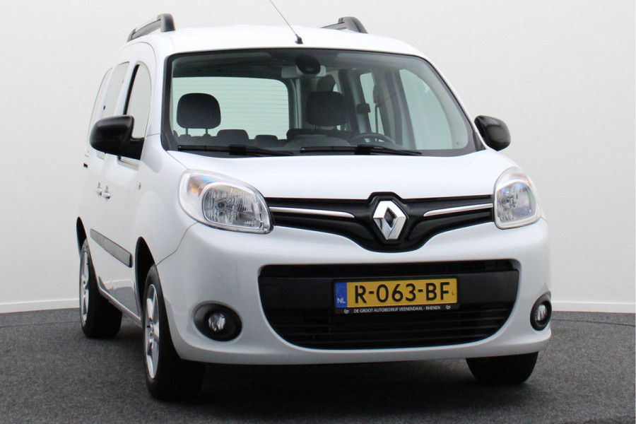 Renault Kangoo Family 1.2 TCe Automaat 5-Persoons, Climate, Cruise, Navigatie, PDC, Bluetooth, Elektr. Pakket, 15''