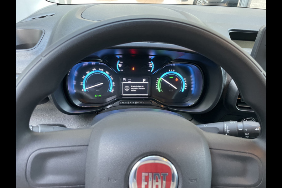 Fiat E-Doblò 136 L1 50 kWh Airco - Cruise control - ParkS-A - Radio - USB - CD+AB - Ramen E-VZ - L-Steun - Zijschuifd-R - Laadvloer - Tussenschot-V