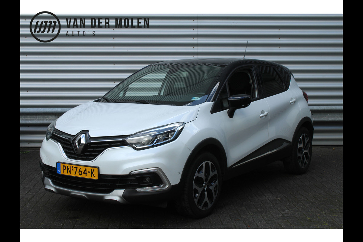 Renault Captur 1.2 TCe 120pk Intens BOSE Panoramadak NL-Auto NAP Clima Cruise Navi Camera Carplay Keyless 17"LMV Two-Tone