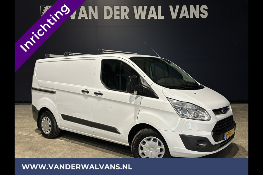 Ford Transit Custom 2.0 TDCI **BPM VRIJ voor de Ondernemer** L1H1 inrichting Euro6 Airco | Camera | Navigatie | Trekhaak Cruisecontrol, Parkeersensoren, Bijrijdersbank