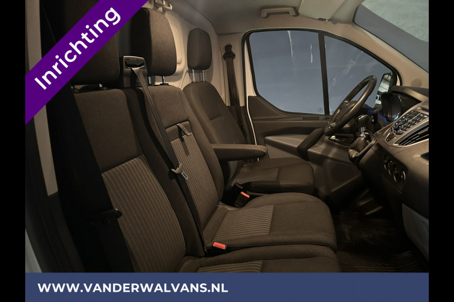 Ford Transit Custom 2.0 TDCI **BPM VRIJ voor de Ondernemer** L1H1 inrichting Euro6 Airco | Camera | Navigatie | Trekhaak Cruisecontrol, Parkeersensoren, Bijrijdersbank