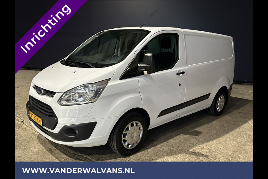 Ford Transit Custom 2.0 TDCI **BPM VRIJ voor de Ondernemer** L1H1 inrichting Euro6 Airco | Camera | Navigatie | Trekhaak Cruisecontrol, Parkeersensoren, Bijrijdersbank