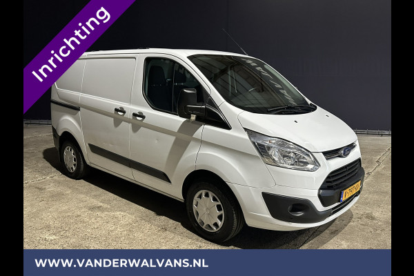 Ford Transit Custom 2.0 TDCI **BPM VRIJ voor de Ondernemer** L1H1 inrichting Euro6 Airco | Camera | Navigatie | Trekhaak Cruisecontrol, Parkeersensoren, Bijrijdersbank