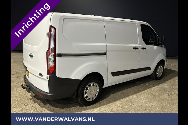 Ford Transit Custom 2.0 TDCI **BPM VRIJ voor de Ondernemer** L1H1 inrichting Euro6 Airco | Camera | Navigatie | Trekhaak Cruisecontrol, Parkeersensoren, Bijrijdersbank