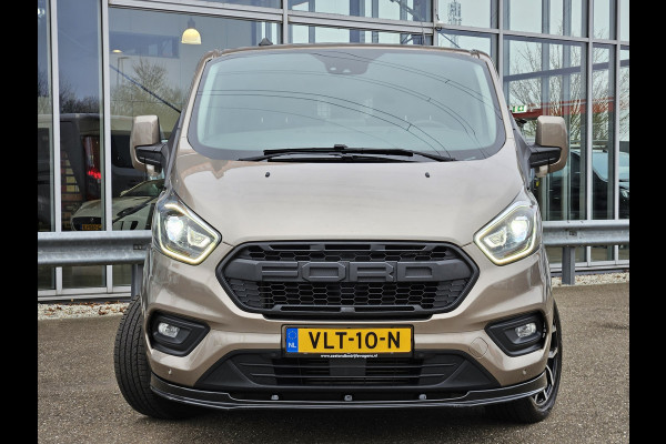 Ford Transit Custom 300 2.0 TDCI L2H1 | Treeplanken | 18'Sportvelgen | Carplay | Dodehoek det.