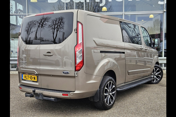 Ford Transit Custom 300 2.0 TDCI L2H1 | Treeplanken | 18'Sportvelgen | Carplay | Dodehoek det.