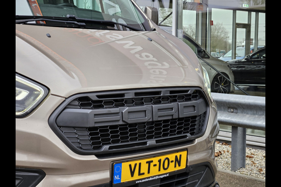 Ford Transit Custom 300 2.0 TDCI L2H1 | Treeplanken | 18'Sportvelgen | Carplay | Dodehoek det.