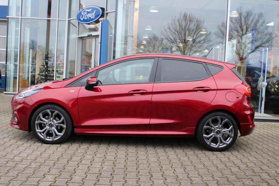 Ford Fiesta 1.0 EcoBoost ST-Line X | Stoel + Stuurverwarming | Full LED | B&O Audio | Climate Control | Navigatie | Parkeersensoren |