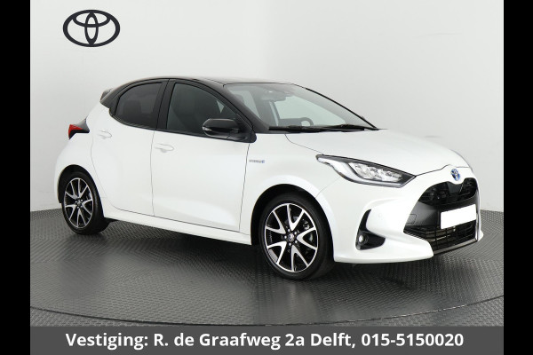 Toyota Yaris 1.5 Hybrid Executive Bi-Tone | Parkeersensoren voor & achter | Stoelverwarming | Leren bekleding |