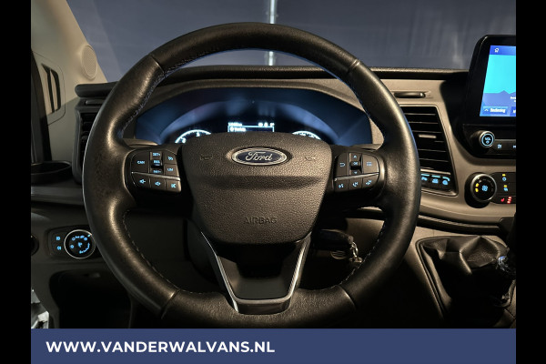 Ford Transit 2.0 TDCI 131pk L3H2 Euro6 Airco | Camera | Navigatie | Apple Carplay Cruisecontrol, Verwarmde voorruit, Stoelverwarming, Parkeersensoren, Bijrijdersbank