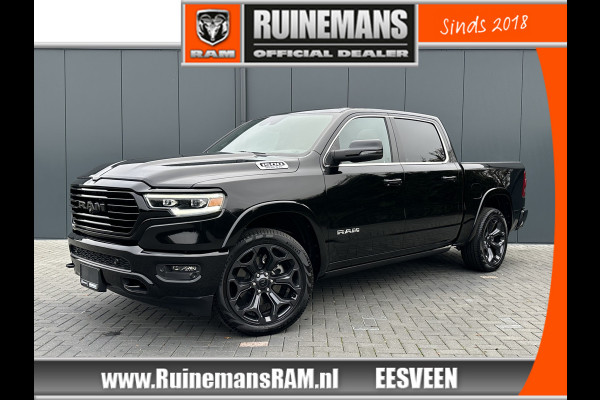 Dodge Ram 1500 5.7 V8 HEMI 400 PK / LONGHORN / HEADUP / RIJKLAAR INCL LPG-G3 / 360 CAMERA / LUCHTVERING / ADAPTIVE CRUISE / 22 INCH / LED