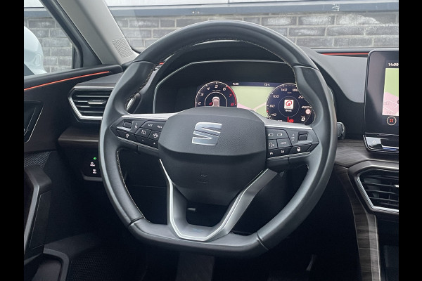 Seat Leon Sportstourer 1.5 eTSI Xcellence M-Hybrid | LED | Carplay | Navigatie | Keyless | Sfeerverl. | ECC | Adap. Cruise