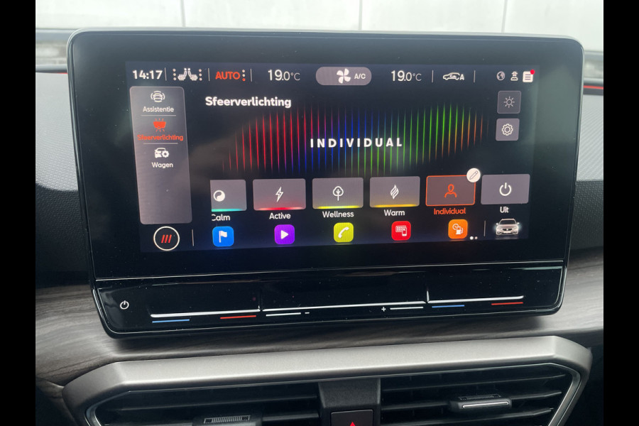 Seat Leon Sportstourer 1.5 eTSI Xcellence M-Hybrid | LED | Carplay | Navigatie | Keyless | Sfeerverl. | ECC | Adap. Cruise