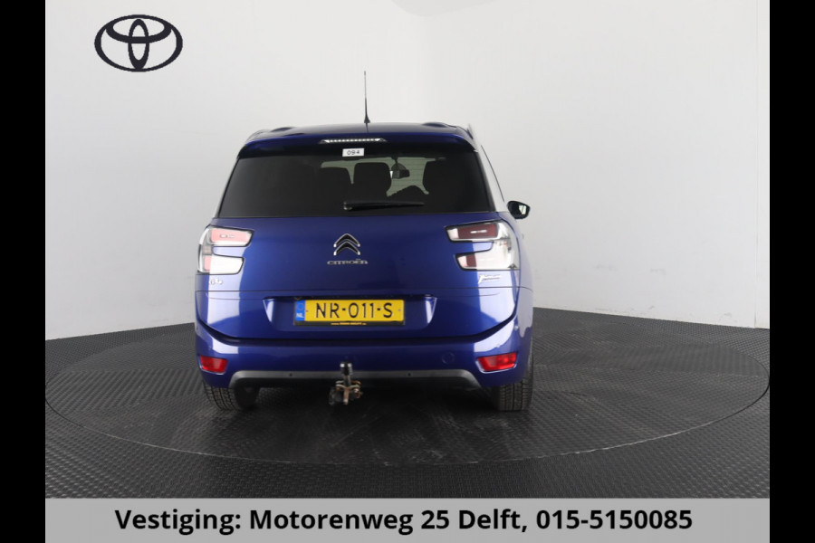 Citroën Grand C4 Picasso 1.2 130 PK BUSINESS 7 ZITS 100% OH .TOT 5 JR GARANTIE Cruise control. Camera. Trekhaak. Automaat. Apple/Android auto