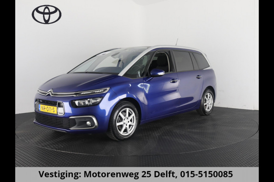 Citroën Grand C4 Picasso 1.2 130 PK BUSINESS 7 ZITS 100% OH .TOT 5 JR GARANTIE Cruise control. Camera. Trekhaak. Automaat. Apple/Android auto