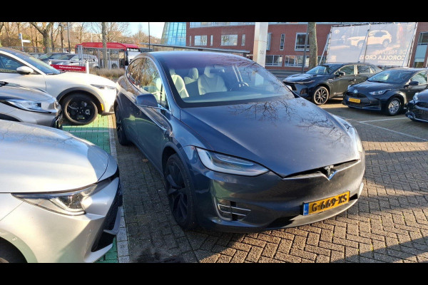 Tesla Model X Performance Ludicrous 7p. 600 PK! | Navigatie | Lederen bekleding |