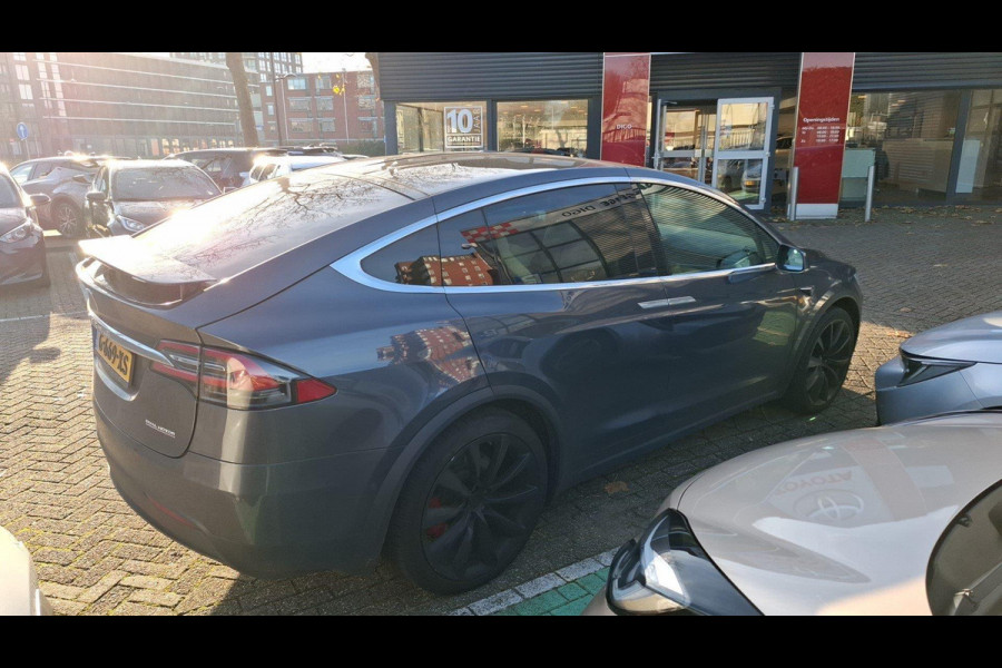 Tesla Model X Performance Ludicrous 7p. 600 PK! | Navigatie | Lederen bekleding |