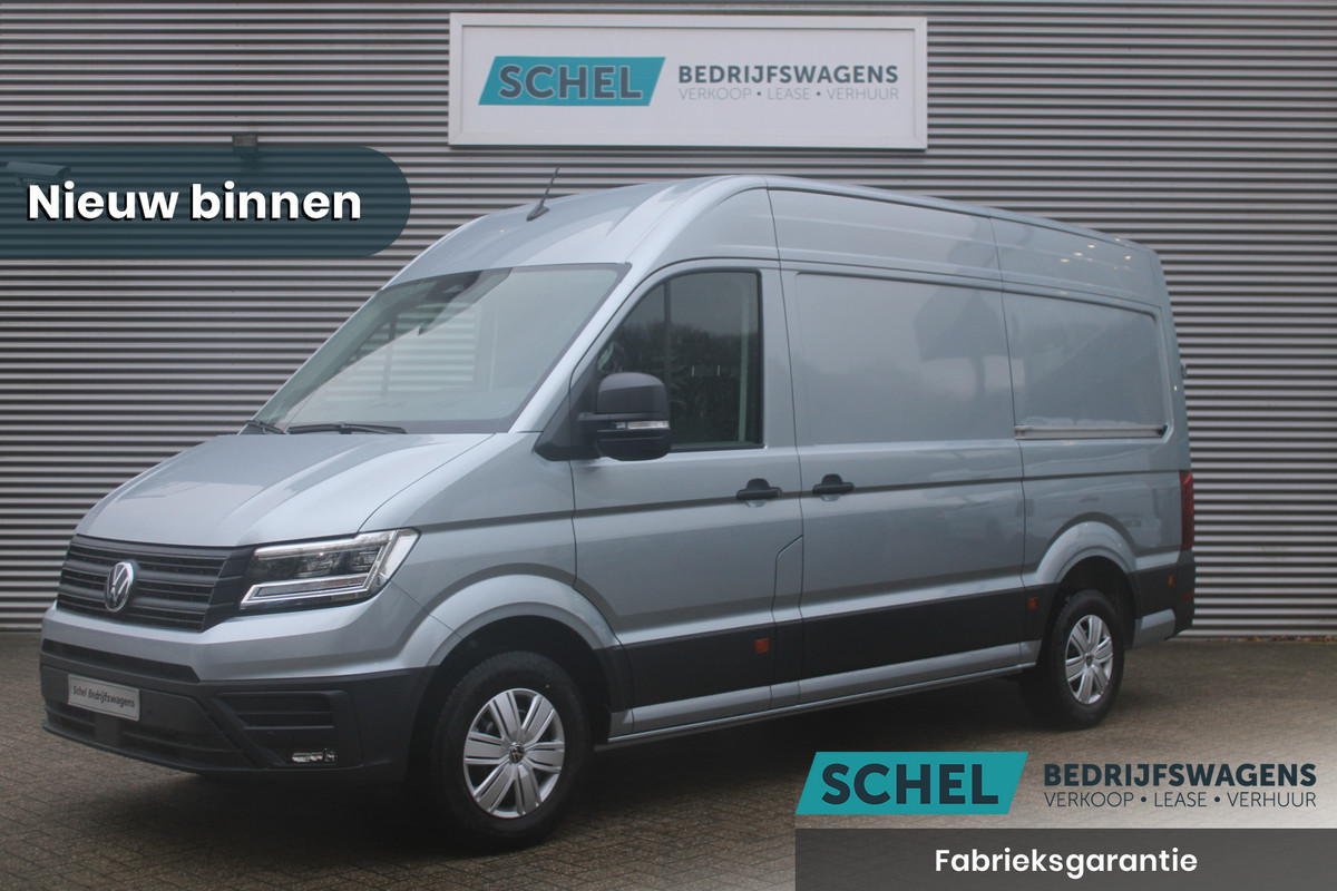 Volkswagen Crafter 35 2.0 TDI L3H3 177pk - Facelift - 2x Schuifdeur - Navigatie - LED - Geveerde stoel - Virtual cockpit - Camera - Trekhaak - Stoe