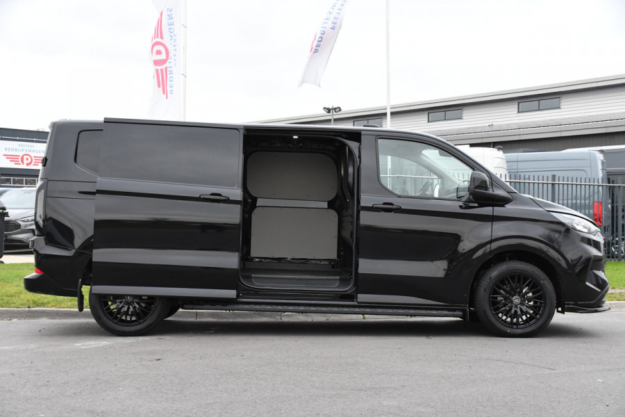 Ford Transit Custom 320 2.0 TDCI L2H1 Black Edition Limited Adaptieve Cruise, Camera, Virtual, Automaat, 70PK, Carplay, Multimedia, Stoelverwarming, UNIEK!