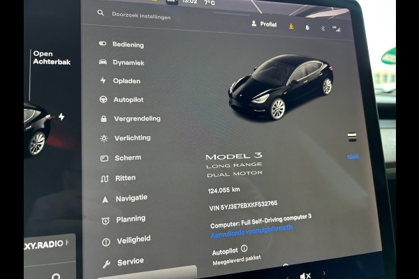 Tesla Model 3 Long Range AWD 75 kWh 87% SOH Trekhaak (1.000kg)