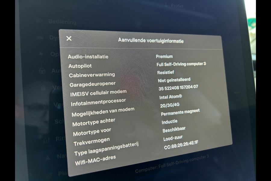 Tesla Model 3 Long Range AWD 75 kWh 87% SOH Trekhaak (1.000kg)