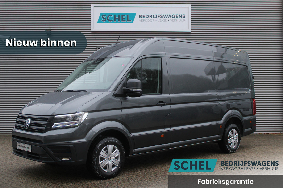 Volkswagen Crafter 35 2.0 TDI L3H3 177pk - Facelift - Navigatie - LED - Geveerde stoel - Virtual cockpit - Camera - Trekhaak - Stoelverwarming - Ri