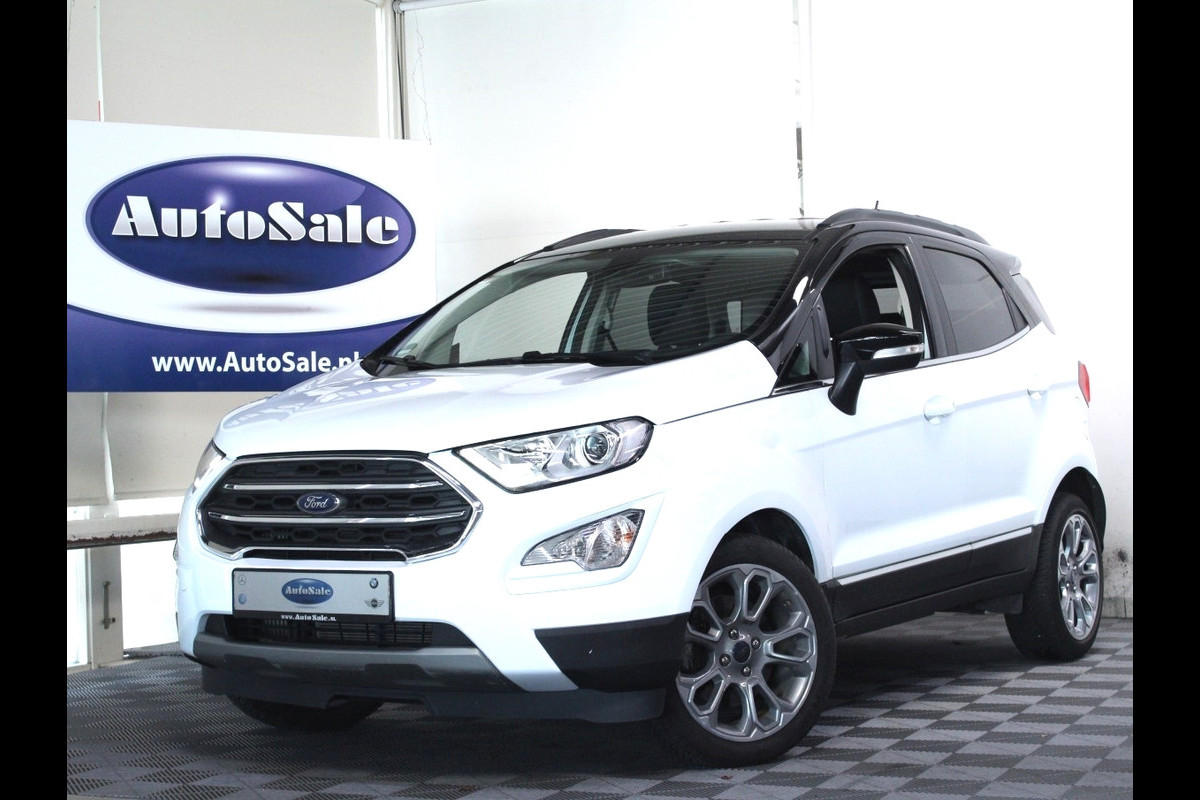 Ford EcoSport 1.0 EcoBoost Titanium AUT CARPLAY STUUR/STOELVW XENON DAB '18