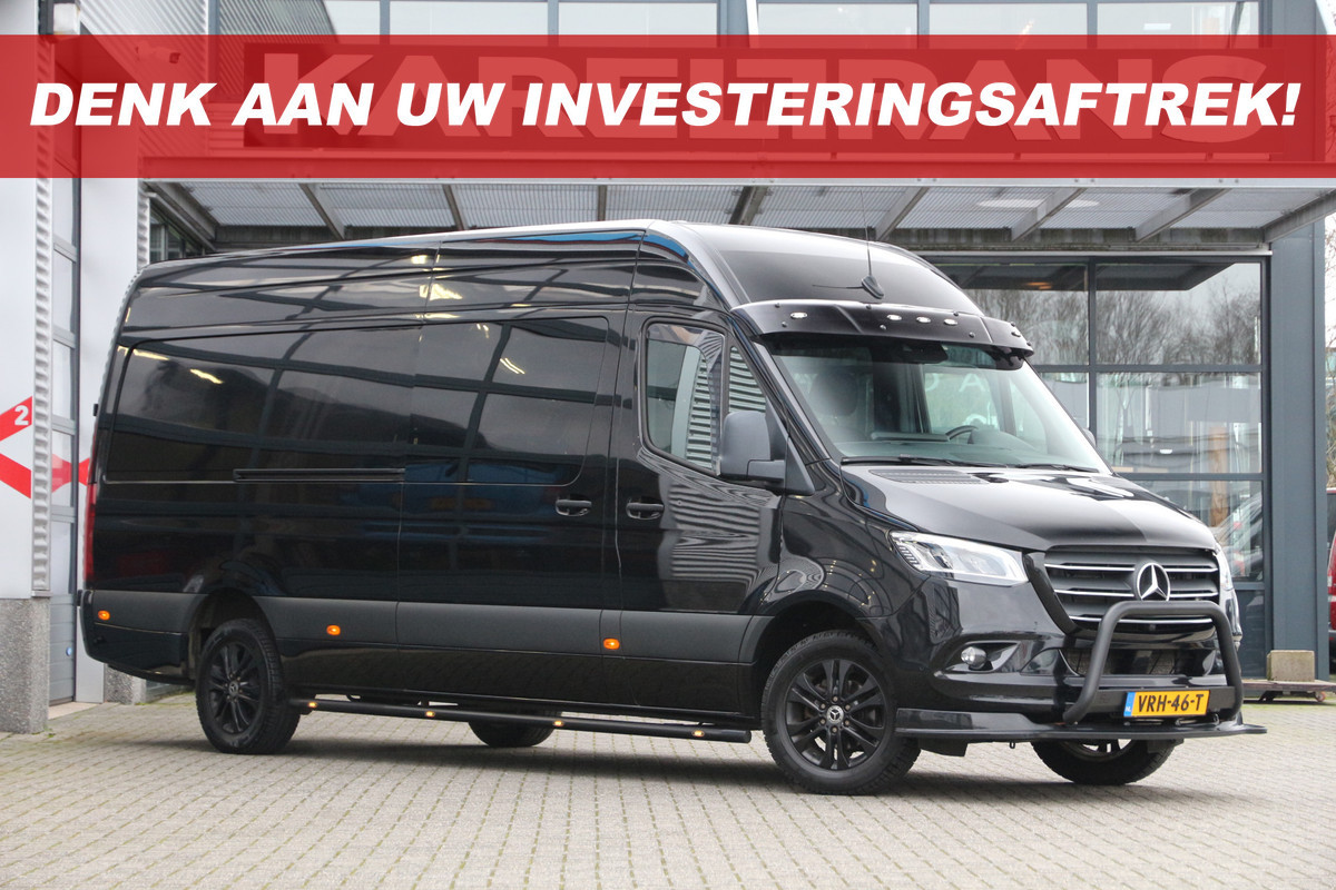 Mercedes-Benz Sprinter 319 CDI | Aut. | DC | L3H2 | Elektr. schuifdeur | 3.5t trekgewicht | 360 camera | Vol!!