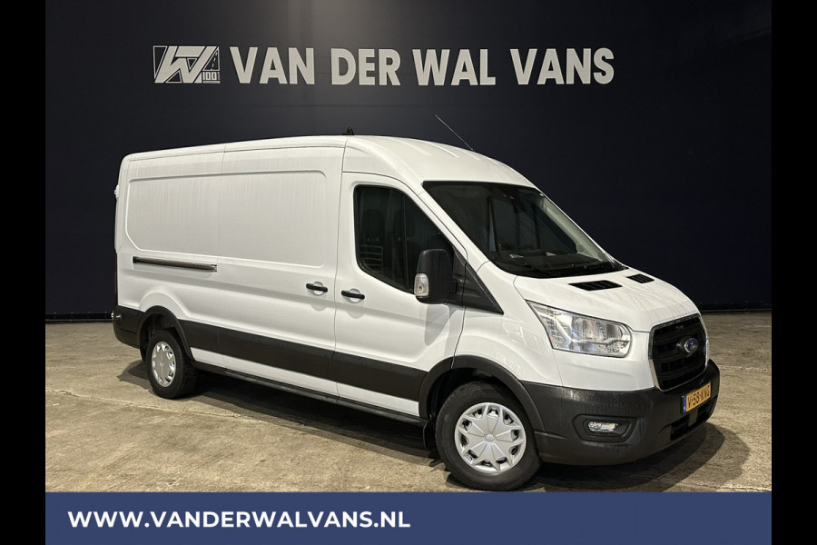 Ford Transit 2.0 TDCI 131pk **BPM VRIJ voor de Ondernemer** L3H2 Euro6 Airco | Camera | Navigatie | Apple Carplay | Cruisecontrol Stoelverwarming, Verwarmde voorruit, Parkeersensoren, Bijrijdersbank