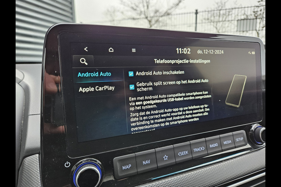 Hyundai Kona 1.6 GDI HEV Premium Hybrid dealer O.H | Trekhaak Afn | Camera | Navi Full Map | Krell Premium Sound | Stuur & Stoelverwaming | Apple Carplay | 18"L.M |