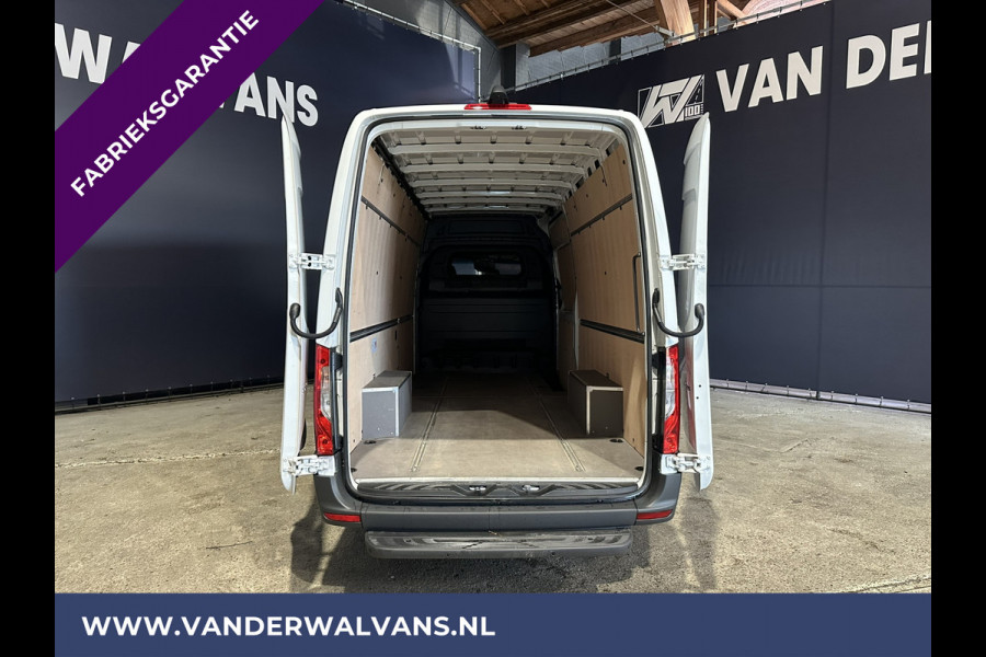 Mercedes-Benz Sprinter 317 CDI 170pk 9G Tronic Automaat **BPM VRIJ voor de Ondernemer** L3H2 Fabrieksgarantie Euro6 Airco | Camera | Cruisecontrol navigatie, stoelverwarming, MBUX, chauffeursstoel, bijrijdersbank, parkeersensoren