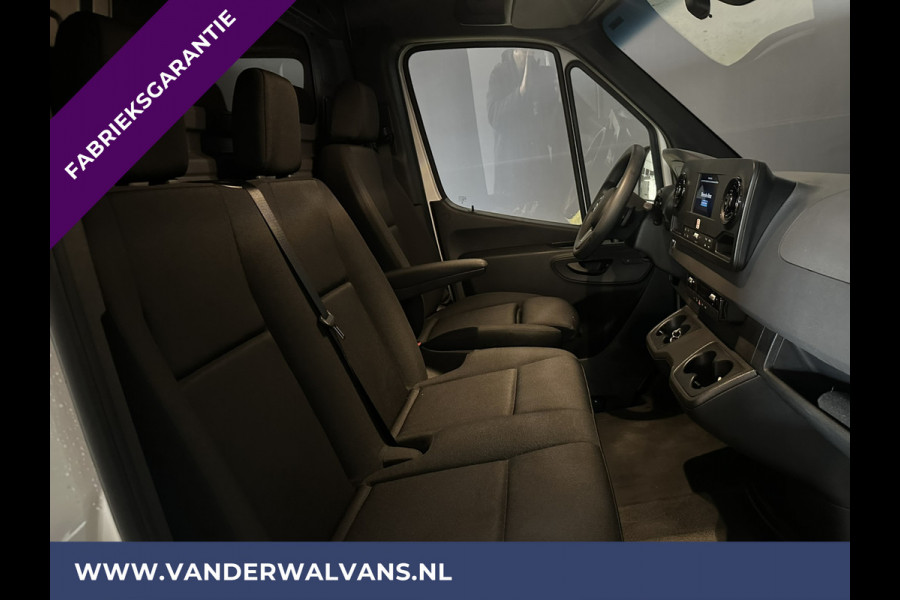 Mercedes-Benz Sprinter 317 CDI 170pk 9G Tronic Automaat **BPM VRIJ voor de Ondernemer** L3H2 Fabrieksgarantie Euro6 Airco | Camera | Cruisecontrol navigatie, stoelverwarming, MBUX, chauffeursstoel, bijrijdersbank, parkeersensoren