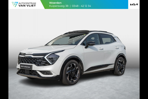 Kia Sportage 1.6 T-GDi GT-Line | Afn. Trekhaak | 1650kg Trekgewicht | All-season | Stoel-/stuurverwarming | Schuif-/kanteldak | Camera | CarPlay | 19'' | LED