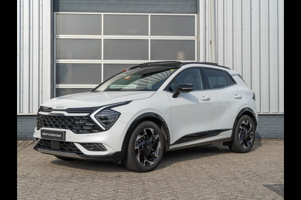 Kia Sportage 1.6 T-GDi GT-Line | Afn. Trekhaak | 1650kg Trekgewicht | All-season | Stoel-/stuurverwarming | Schuif-/kanteldak | Camera | CarPlay | 19'' | LED