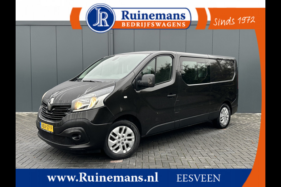 Renault Trafic 1.6 126 PK / L2H1 / DUBBEL CABINE / CAMERA / TREKHAAK / CRUISE / AIRCO / 6 PERSOONS DC