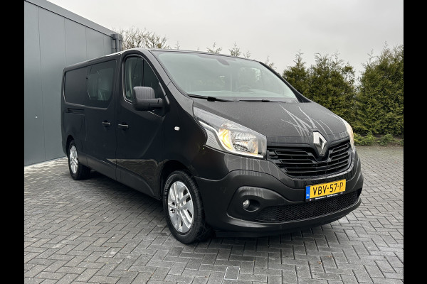 Renault Trafic 1.6 126 PK / L2H1 / DUBBEL CABINE / CAMERA / TREKHAAK / CRUISE / AIRCO / 6 PERSOONS DC