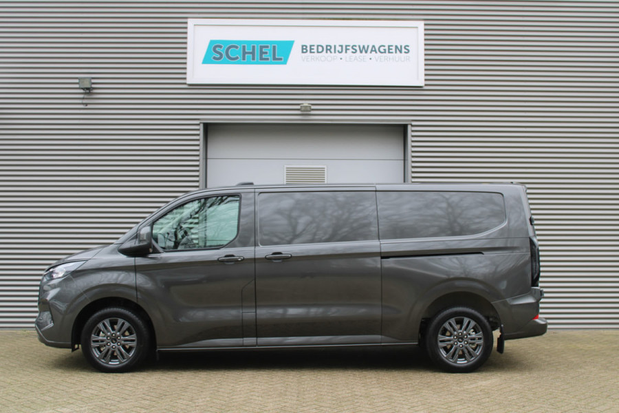 Ford Transit Custom 320 2.0 TDCI L2H1 Limited 170pk - 2x Schuifdeur - Adaptive Cruise - Blind spot - Navigatie - Camera - Draadloos laden - Stoelver