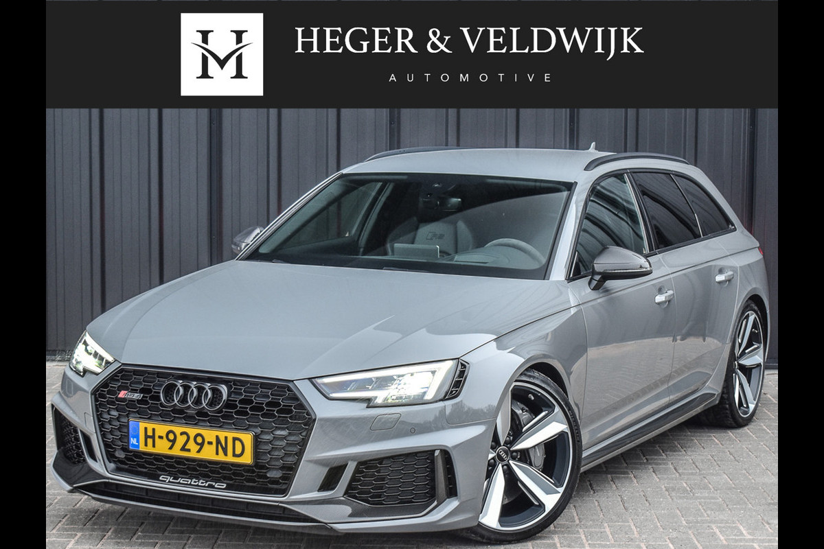 Audi A4 Avant 2.9 TFSI RS 4 QUATTRO | BLACK - OPTIC | CARBON DETAILS | B&O SOUND | HEAD-UP | CAMERA | KERAMISCHE REMMEN | DYNAMIC PACK P